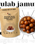 Keto Gulab Jamun Premix | Sugar free | Vegan | Instant