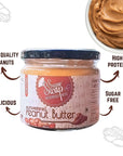 Keto Unsweetened Peanut Butter (300g)