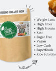 Sugar Swap - Keto flour (Methi) | Healthy Atta | Sugar Free | Keto atta
