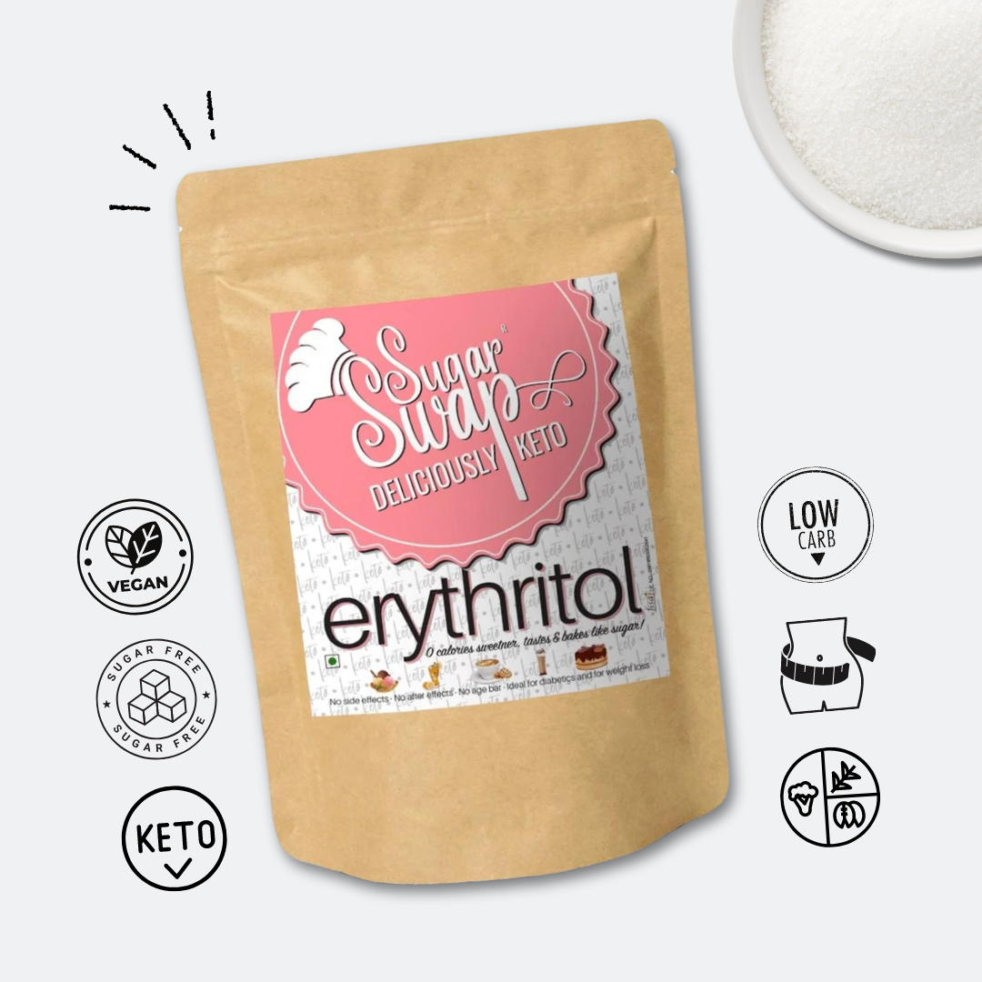 Sugar Swap Pure Erythritol | Sugar free Baking sugar