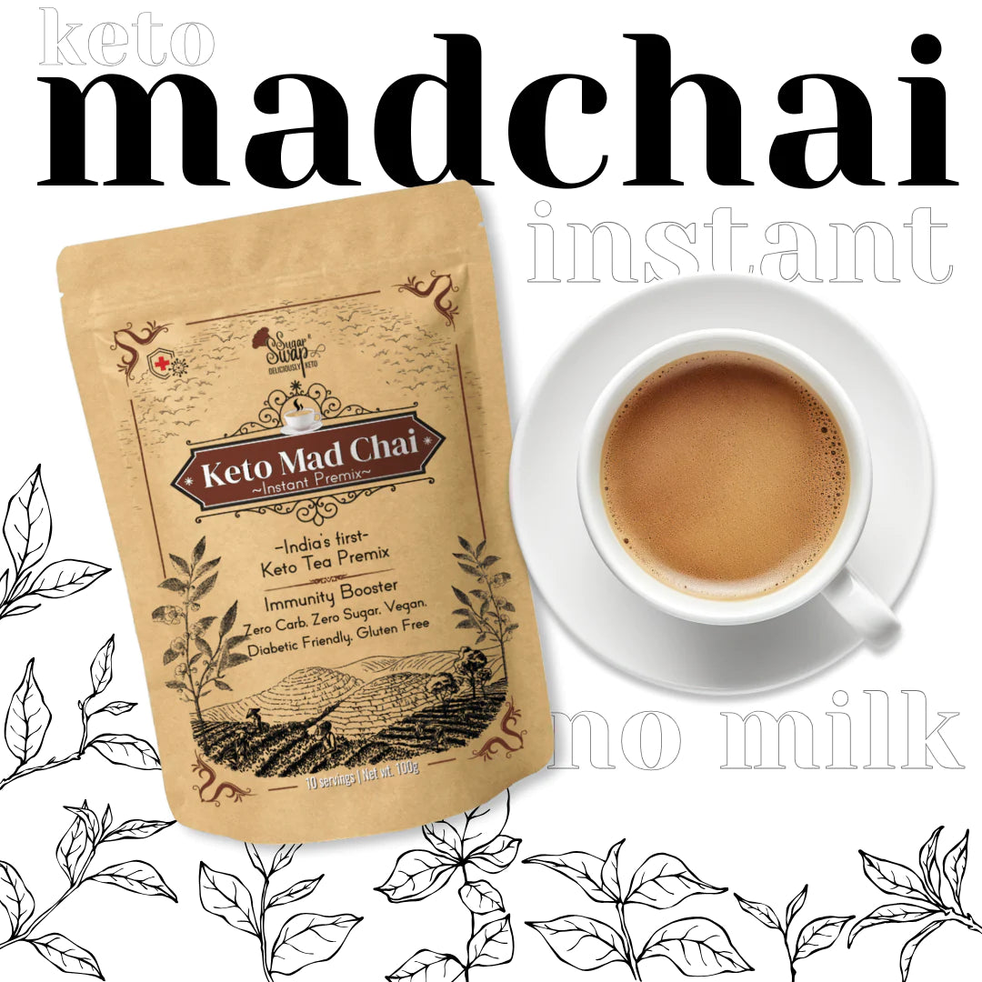 Sugar Swap Ultra Low Carb Atta + MadChai combo | Weight loss combo