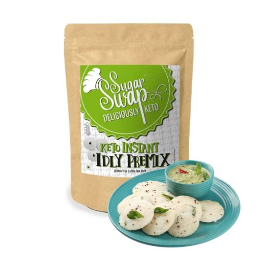 Sugar Swap Instant Keto Idly Premix | Ultra Low Carb | Sugar free