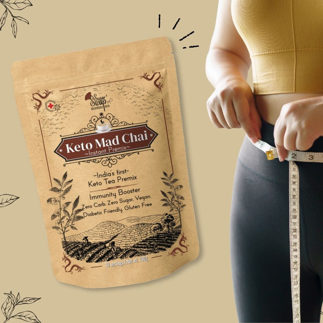 MadChai - Keto Tea Blend | Weight Loss Tea Premix | Instant Keto Tea Premix (70g)