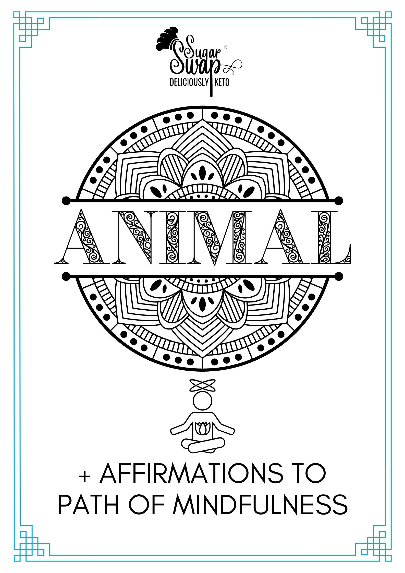 Animal Mandala Affirmations Ebook | Peace, Health & Confidence