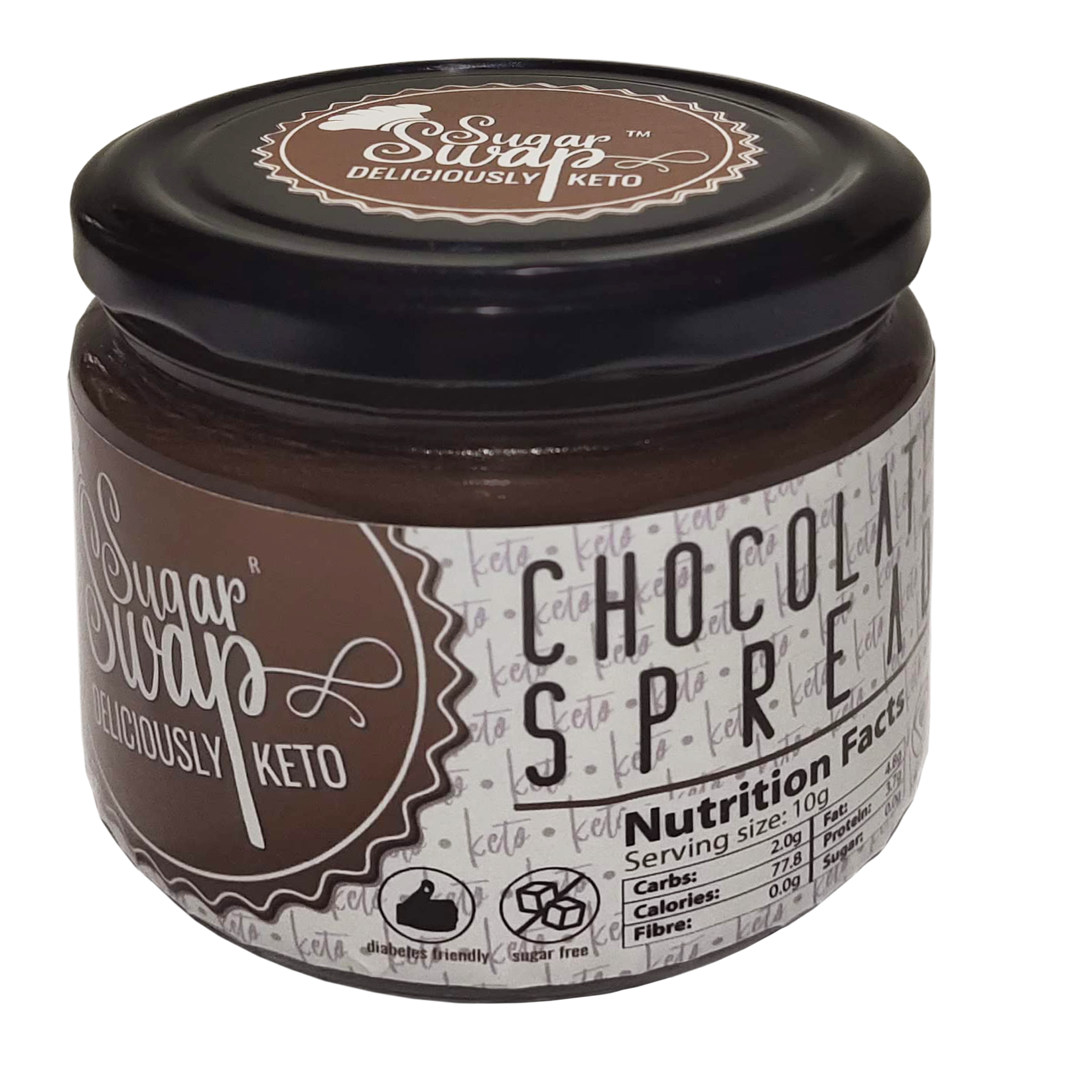 Keto Chocolate Spread – Sugar free (250g)