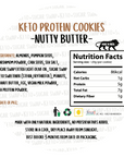 Keto Protein Cookies - Nutty Butter (5pc) | Sugar Free | Gluten Free