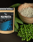 Pea Protein: Plant-based Vegan Protein Powder (300g) | Protein Mix For Atta - Make Rotis Protein Rich