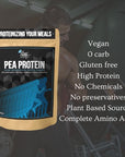 Pea Protein: Plant-based Vegan Protein Powder (300g) | Protein Mix For Atta - Make Rotis Protein Rich