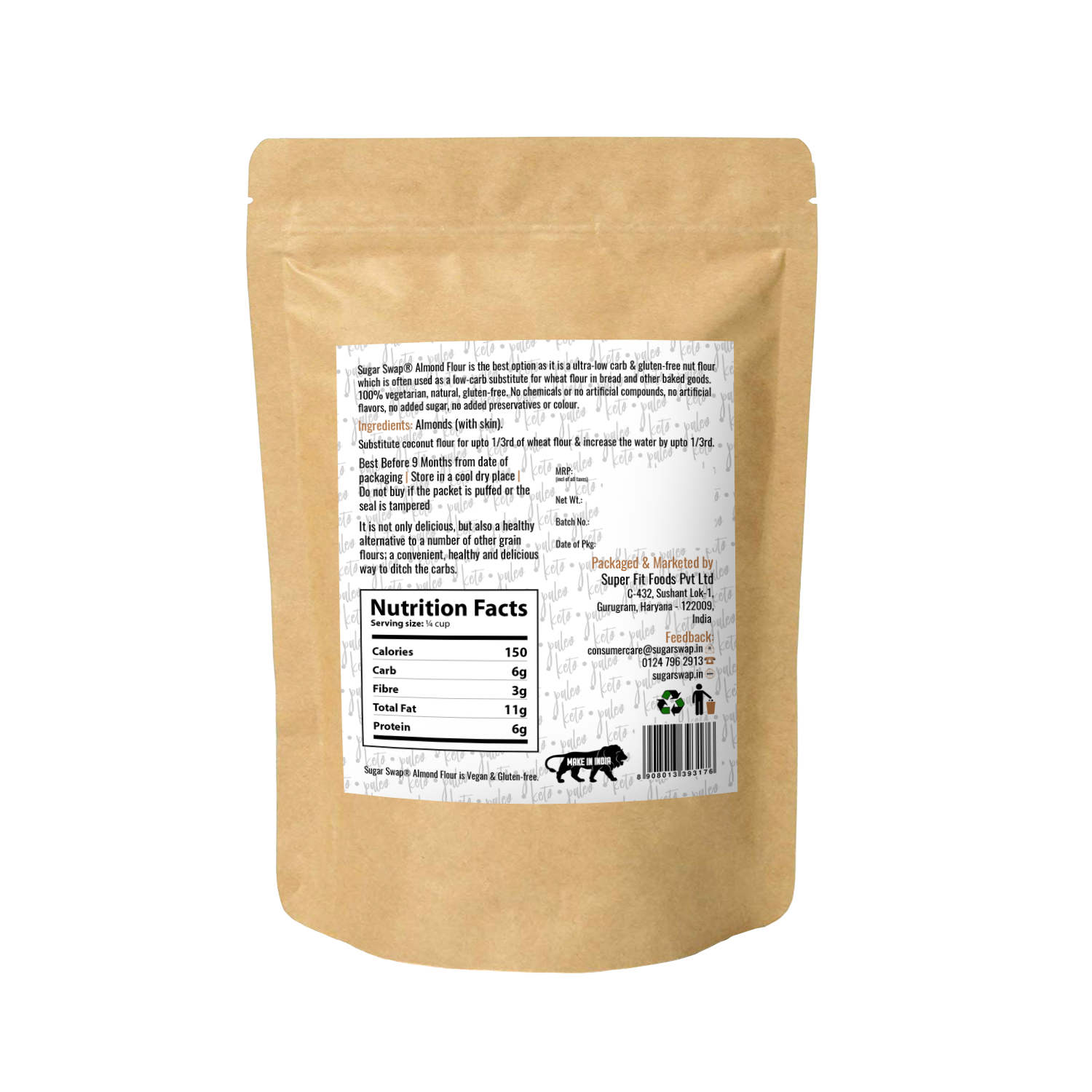 Keto Almond flour | Ultra Low Carb