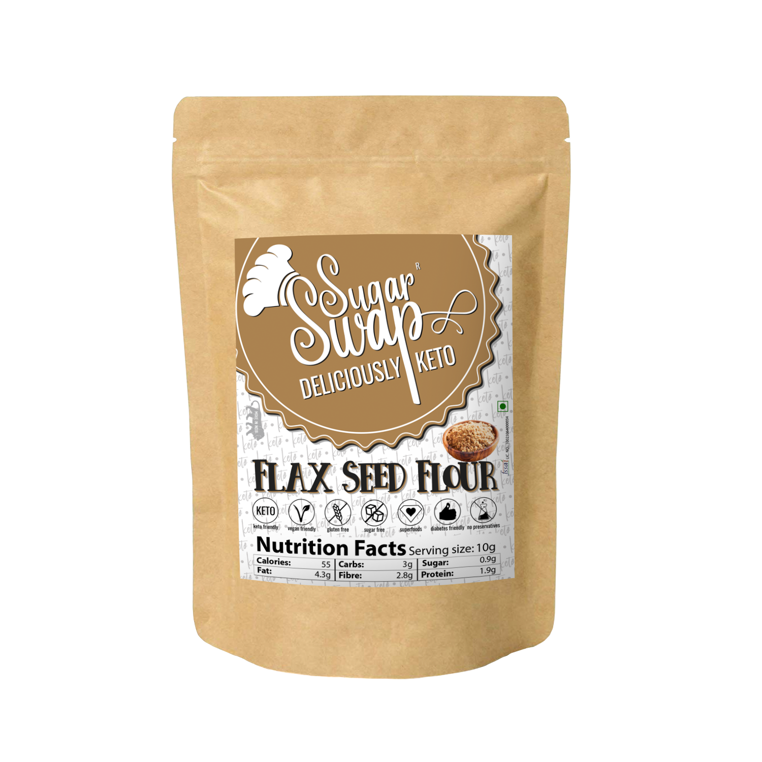 Flax Seed Flour | High Protein (750g)