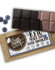 Keto Blueberry Dark Chocolate – Sugar free (Premium) Pack of 2