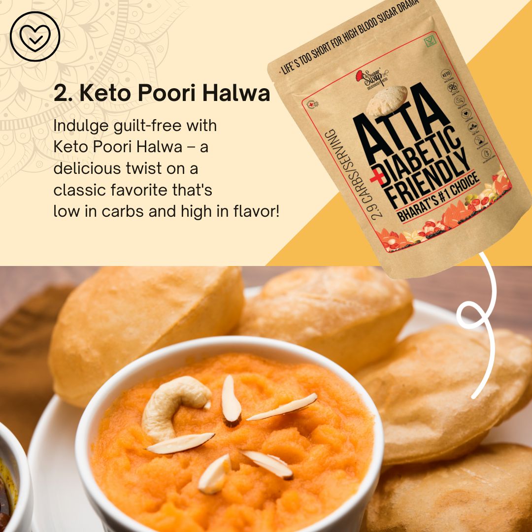 Sugar Swap's Diabetic Friendly Atta | Keto atta for diabetes