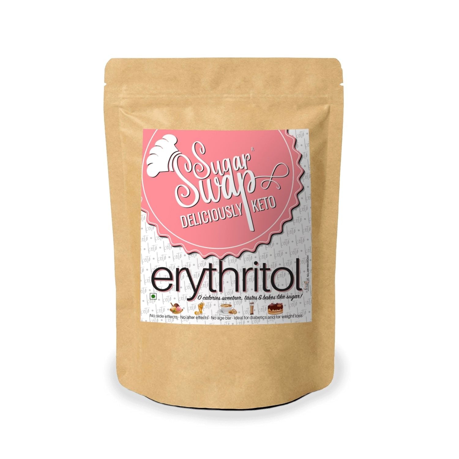 Sugar Swap Pure Erythritol | Sugar free Baking sugar