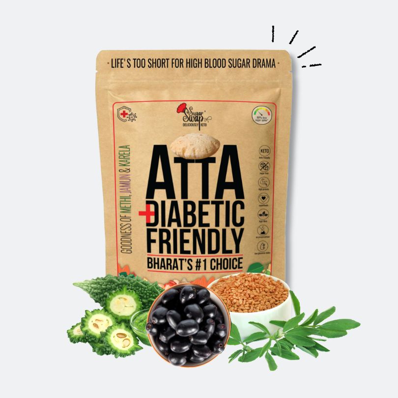 Sugar Swap's Diabetic Friendly Atta | Keto atta for diabetes