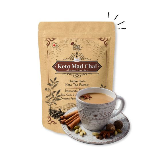 MadChai - Keto Tea Blend | Weight Loss Tea Premix | Instant Keto Tea Premix (70g)