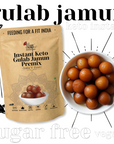 Keto Gulab Jamun Premix (100g)| Sugar free | Vegan | Instant