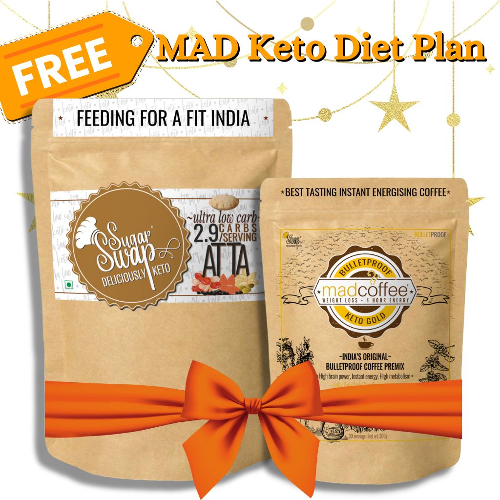 Ultra Low Carb Atta + MadCoffee Combo + Free Keto Diet Plan