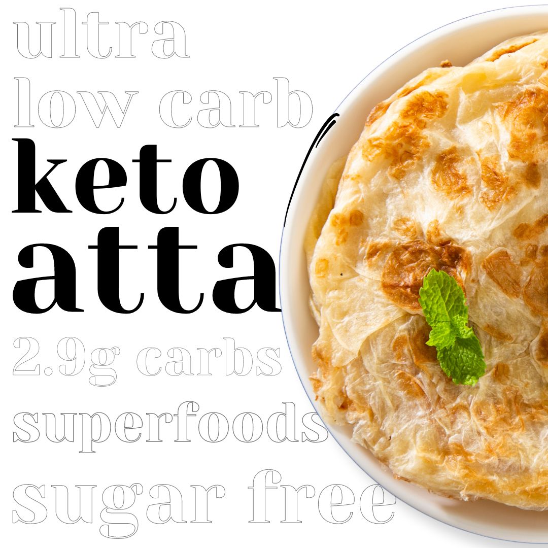 Sugar Swap Ultra Low Carb Atta |  Healthy Atta | Sugar Free | Keto atta (Plain)