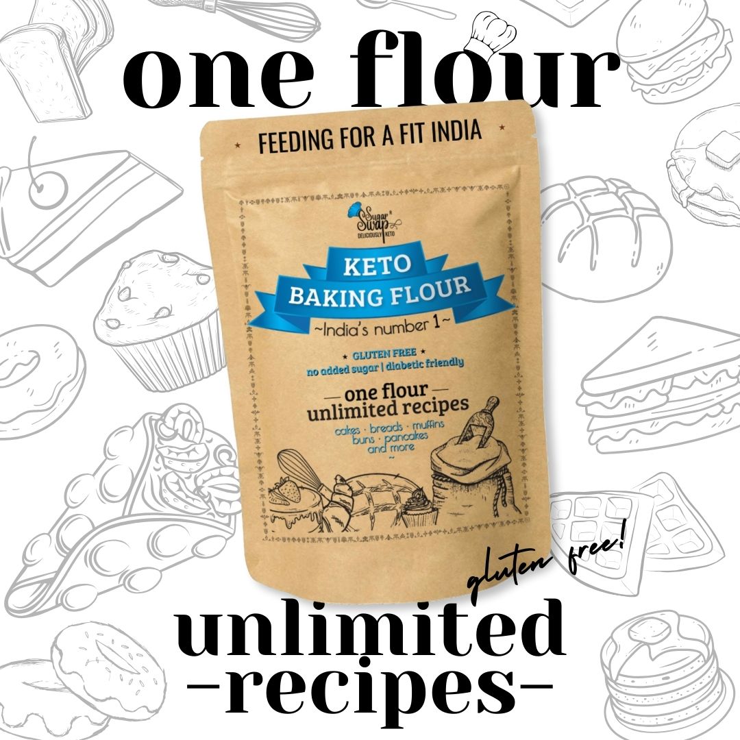 Keto Instant Baking Flour – Gluten free (250g)